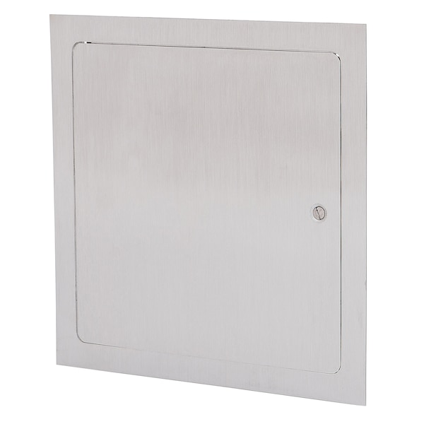 Elmdor Dry Wall Access Door, 10x10, Stainless Steel W/ Screwdriver Lock - DW10X10SS-SDL