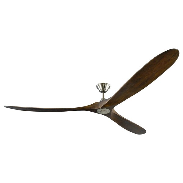 Monte Carlo 88In. Maverick Super Max - Brushed Steel With Dark Walnut Blades - 3MAVR88BS