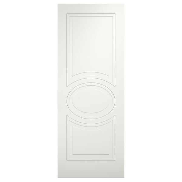 Vdomdoors Slab Interior Door, 30" x 80", White - MELA7001S-WS-30