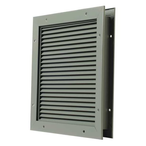 National Guard No Vision Door/Partition Louver, Steel - L-700-BF-20X20