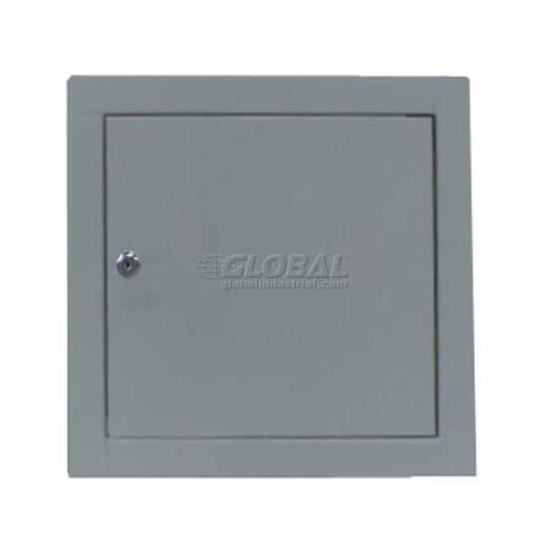 Jl Industries / Activar Multi Purpose Metal Access Panel, Key Lock, 24Wx24H, Gray - TM-2424LW