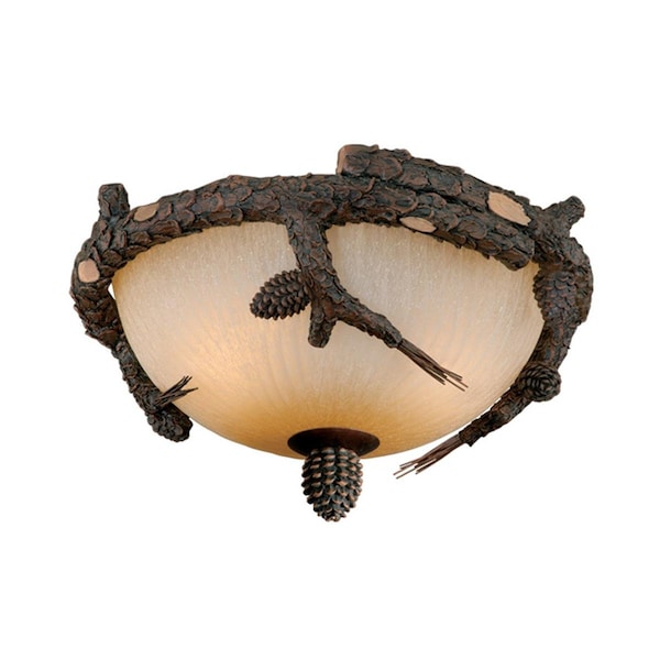 Perfecttwinkle Fan Light Kit 14.5 in. - Weathered Patina - PE3261409