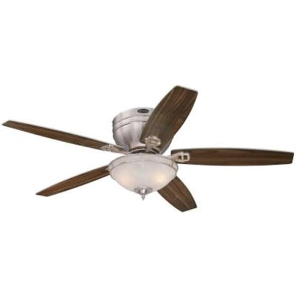 Westinghouse Westinghouse Lighting 7209700 52 in. Indoor Ceiling Fan with LED Light Kit Brushed Nickel - 7209700