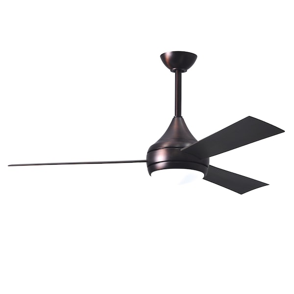 Matthews Fan Co Donaire Wet Location 3-Blade Paddle Fan Constructed Of 316 Marine Grade Steel - DA-BB-BB