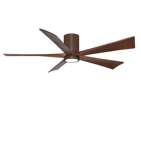 Matthews Fan Co Walnut Tone Ceiling Fan - IR5HLK-WN-WA-60
