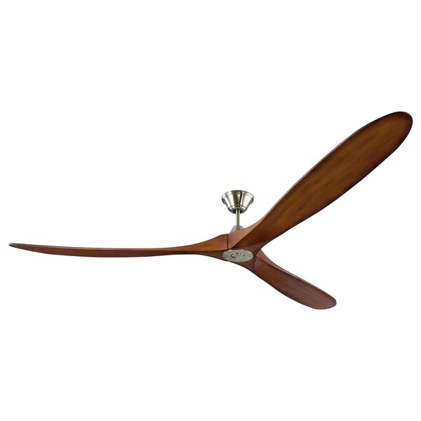 Monte Carlo 88In. Maverick Super Max - Brushed Steel With Koa Blades - 3MAVR88BSKOA