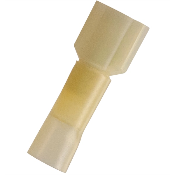 La mejor conexión 12-10 .250 Amarillo CS FI H.S. M Desconectar - 10 piezas - 2377J