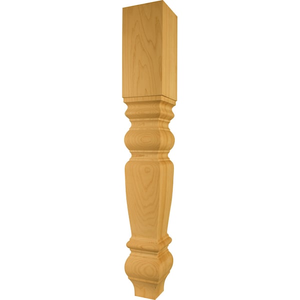 Osborne Wood Products 34 1/2 x 5 Peterson Island Leg in Hard Maple - 2420HM