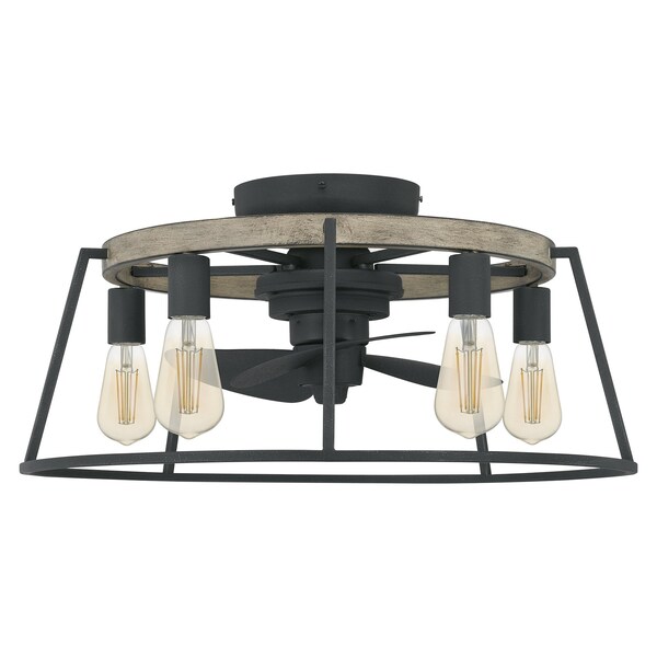 Quoizel Fan Light, 24 Blade Dia., 120v - BRT3124GK