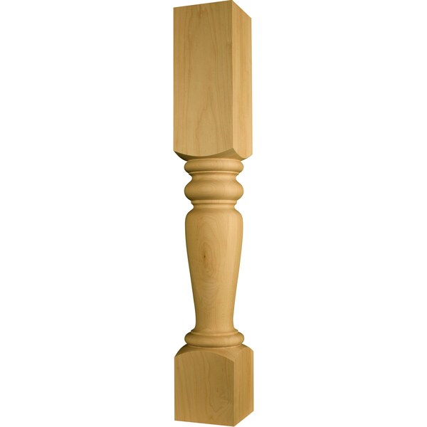 Osborne Wood Products 35 1/2 x 5 Grand Island Leg in Black Walnut - 1737W
