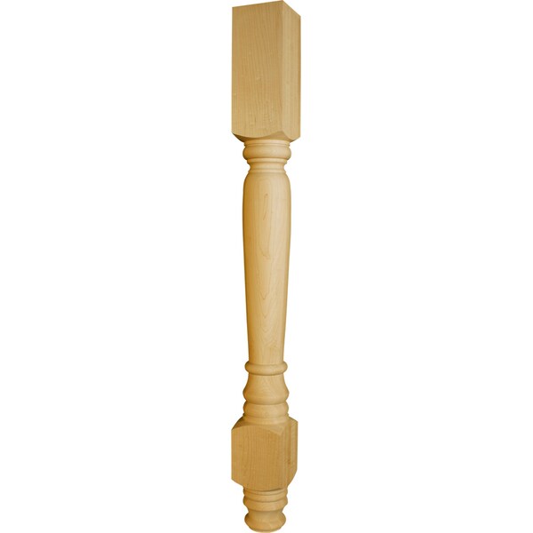 Osborne Wood Products 40 1/2 x 4 Extended Concord Island Leg in Spanish Cedar - 1572SPC