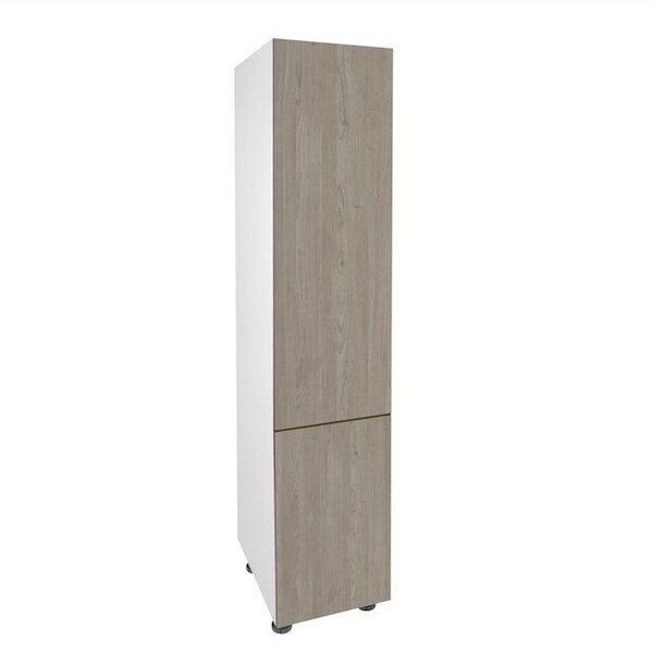 Cambridge Quick Assemble Modern Style, Grey Nordic 90 in. Pantry Kitchen Cabinet (18 in. W x 24 in. D x 90 in. H) - SA-PU1890-GN