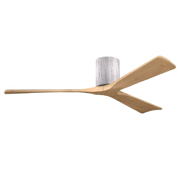 Matthews Fan Co Irene-3H Three-Blade Flush Mount Paddle Fan In Barn Wood Finish, 832929 - IR3H-BW-LM-60