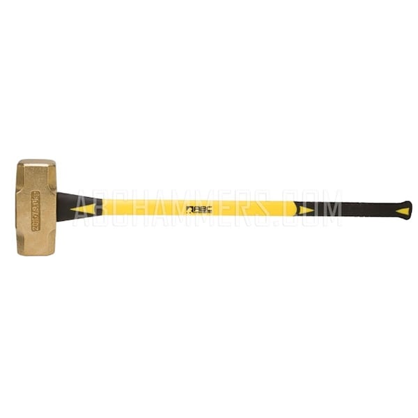 Abc Hammers 20 lbs Brass Hammer with 32 in. Wood Handle - AB1861