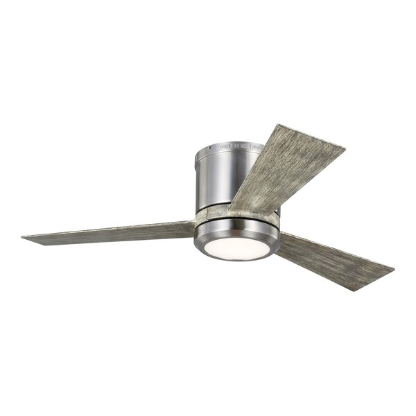 Monte Carlo Clarity 42 Led - Brushed Steel W Lgwo Blades - 3CLYR42BSLGD-V1