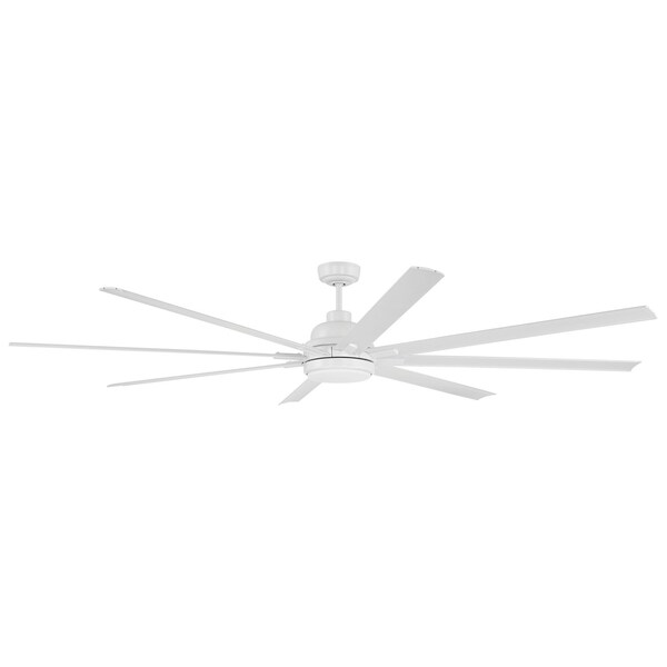 Craftmade 84in Rush in White w/ White Blades - RSH84W8