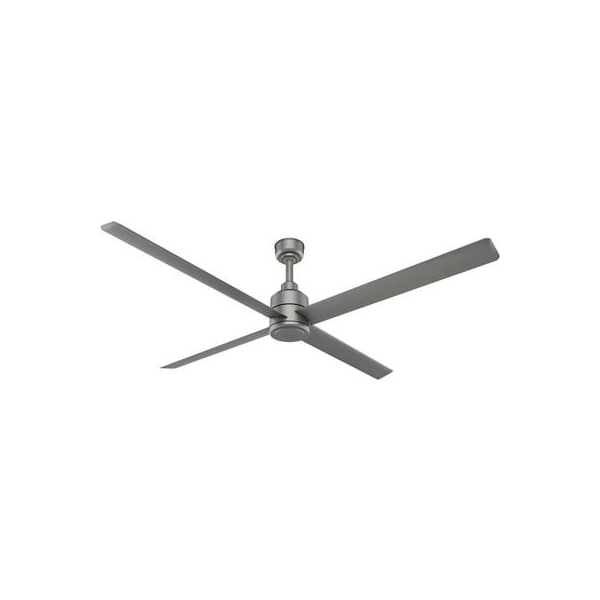 Hunter Hunter TRAK Modern Commercial Ceiling Fan - 96" - 24887 CFM - Matte Silver - 76029
