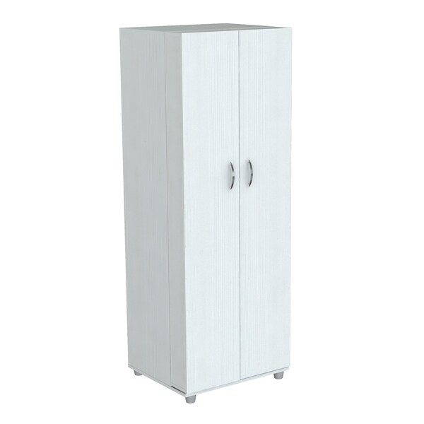 Inval Kitchen Storage Cabinet 24 in. W x 66 in. H x 20 in. D in Washed Oak - AL-2113