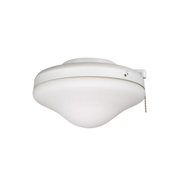 Craftmade 2 Light Outdoor Bowl Light Kit in White - ELK113-1W-W