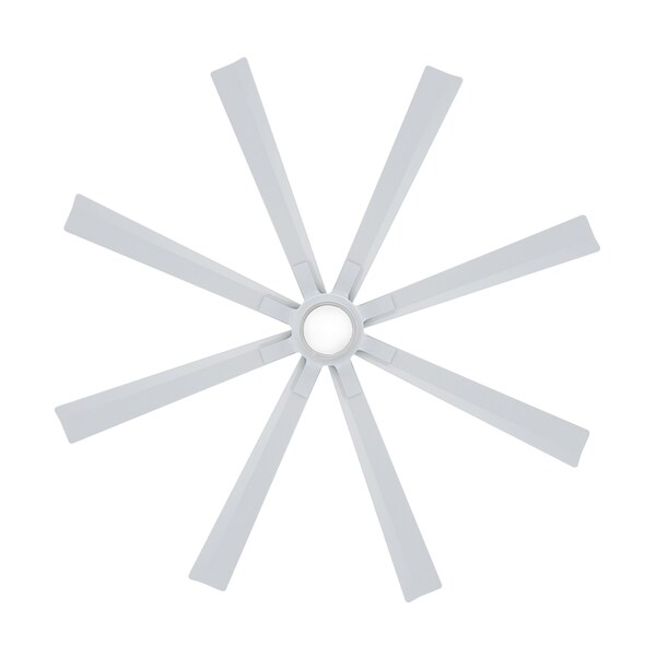 Modern Forms Fans Size Matters Indoor or Outdoor Smart Ceiling Fan 2700-3000-4000-5000K LED in Matte White - FR-W2403-65L-MW