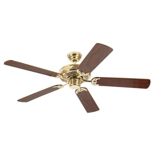 Westinghouse Westinghouse 36321 Contractors Choice 52 in. Polished Brass Indoor Ceiling Fan - 36321