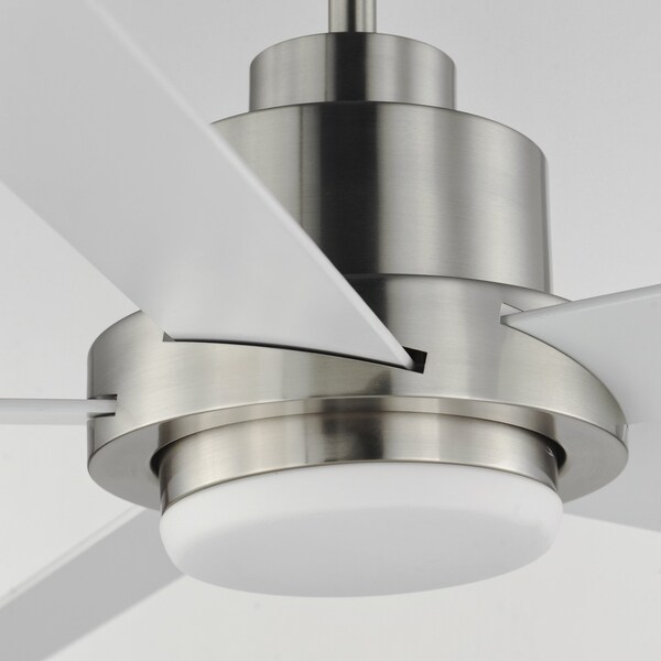 Maxim Lighting Daisy 60'' 5-Blade Fan w LED Light Kit, Satin Nickel - 88826SN