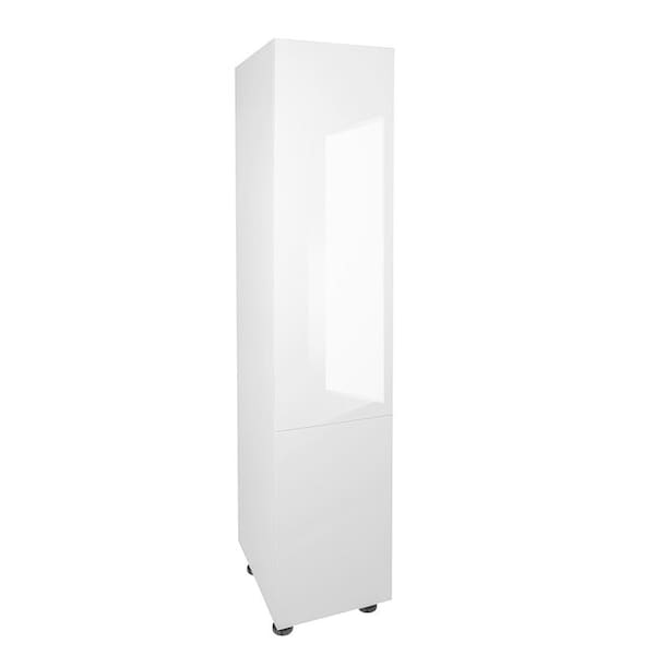 Cambridge Quick Assemble Modern Style, White Gloss 90 in. Pantry Kitchen Cabinet (18 in. W x 24 in. D x 90 in. H) - SA-PU1890-WG