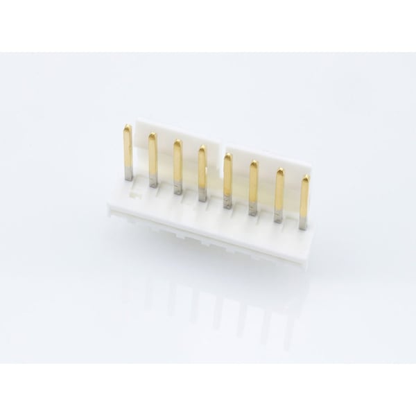 Conector de placa Molex, 8 contactos, 1 fila, macho, recto, terminal de soldadura - 417910855