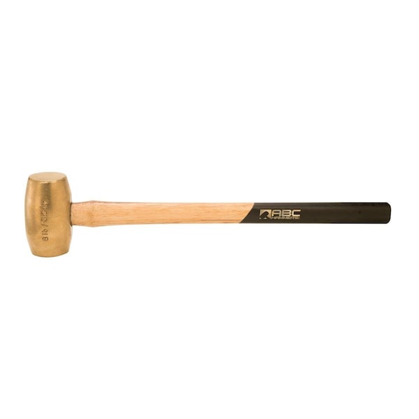 Abc Hammers 24 in. 8 lbs Brass Hammer with Wood Handle - AB1880