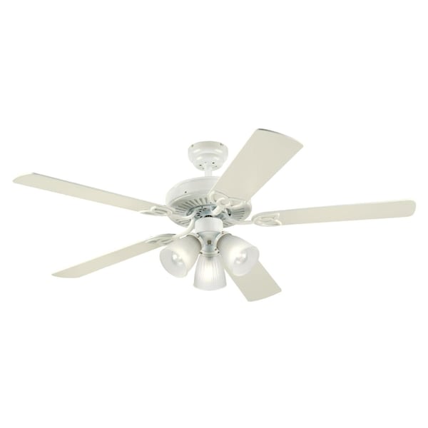 Westinghouse Westinghouse Vintage 52 in. White LED Indoor Ceiling Fan - 72364