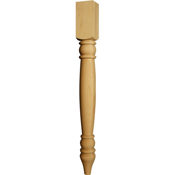 Osborne Wood Products 35 1/2 x 3 1/2 Tybee Island Leg in Cherry - 1759C