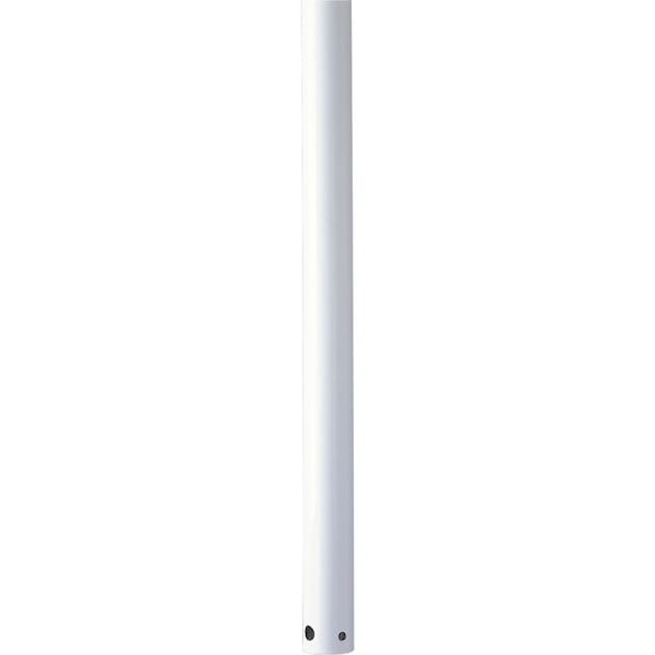 Progress Lighting AirPro Collection 24 In. Ceiling Fan Downrod in White - P2605-28