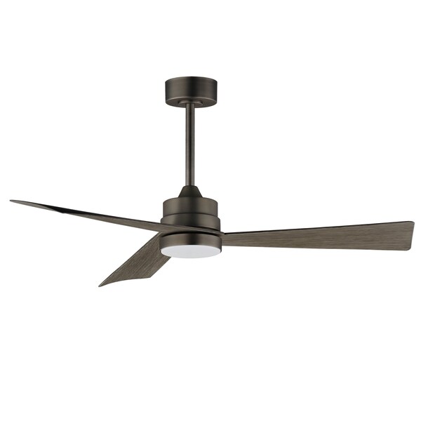 Maxim Lighting Vortex 52'' Indoor Fan with LED Light Kit, Dark Satin Nickel - 88837WTDSN