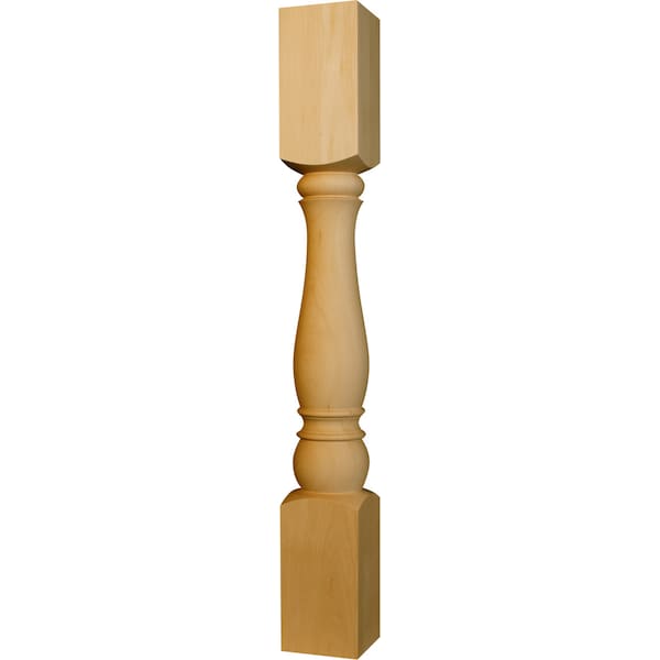 Osborne Wood Products 35 1/2 x 4 Atlanta Island Leg in Soft Maple - 1790M
