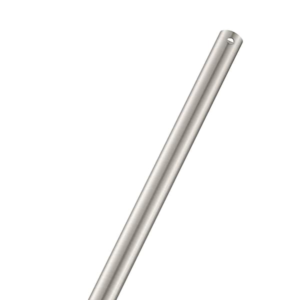 Modern Forms 72in Ceiling Fan Extension Downrod in Brushed Nickel - XF-72