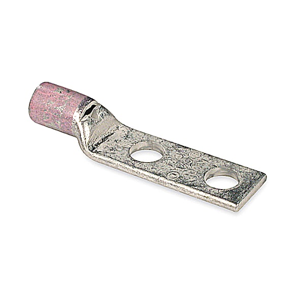 Abrazadera de compresión Abb, 1/0 Awg, L 2.88 Pulgadas, Rosa - 54209
