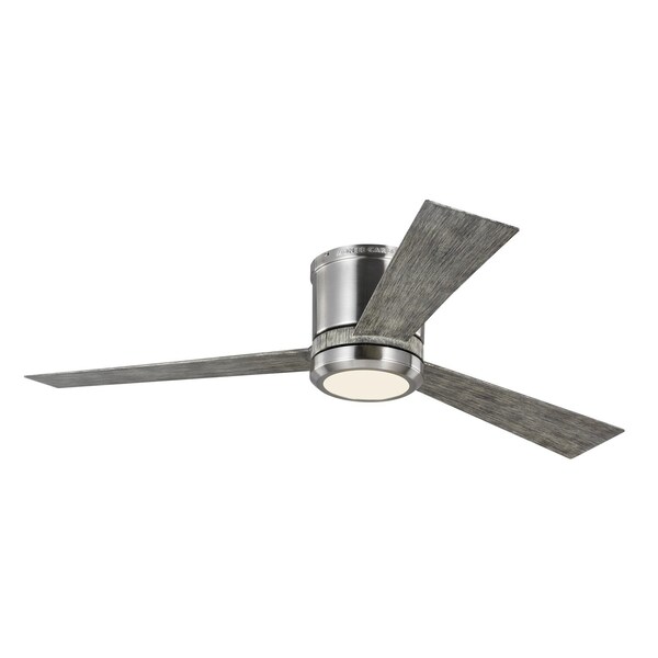 Monte Carlo Clarity 52 Led - Brushed Steel W Lgwo Blades - 3CLYR52BSLGD-V1