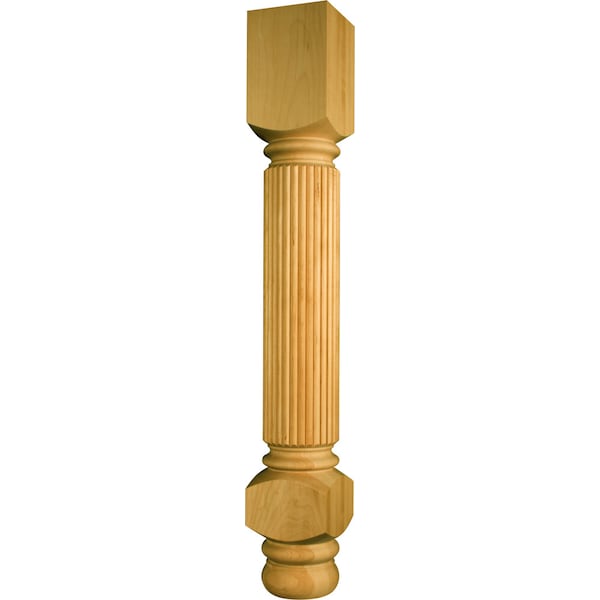 Osborne Wood Products 34 1/2 x 5 Sapelo Island Leg in Beech - 1414BCH