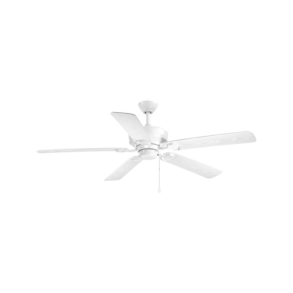 Progress Lighting Lakehurst, 60" Blade Dia., Outdoor Ceiling Fan, 5 Blades - P2562-30