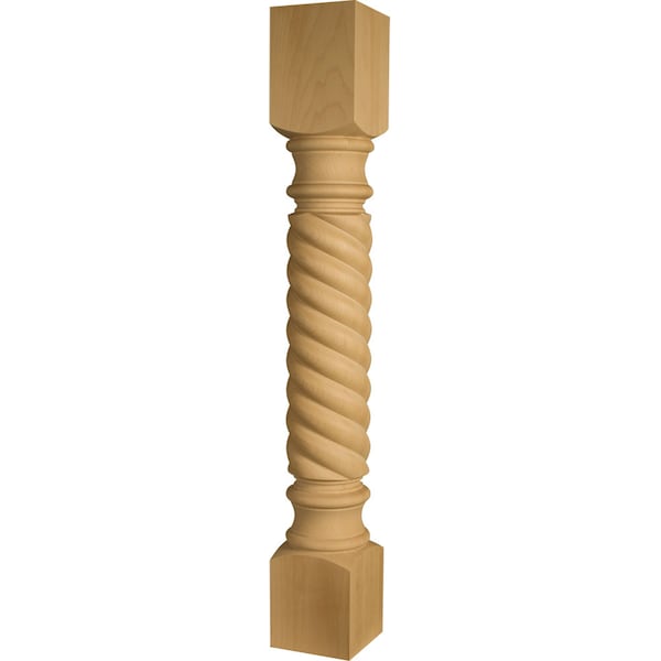 Osborne Wood Products 34 1/2 x 5 Roped Island Leg in Western Red Cedar - 1429WRC