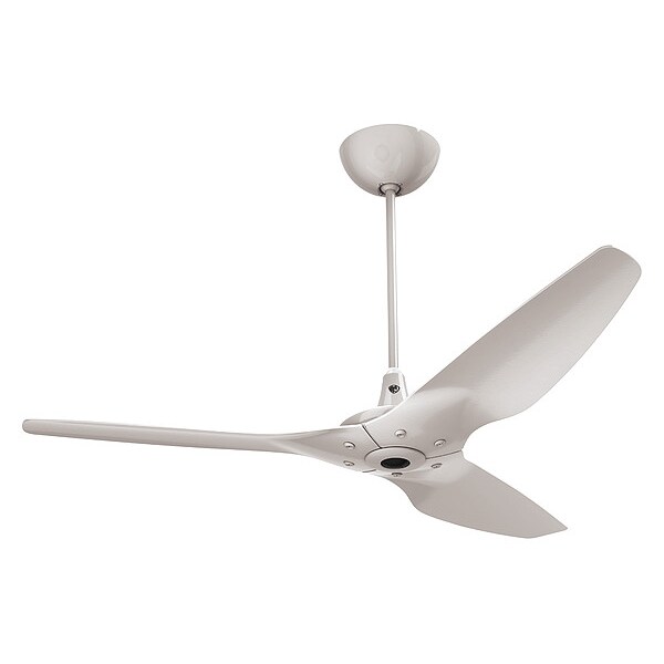 Big Ass Fans Ceiling Fan, 60 in Blade Dia, 3 Blades, 7 Speeds, 100/240VAC, White - S3150-X2-AW-04-02-C-01-F259-G9