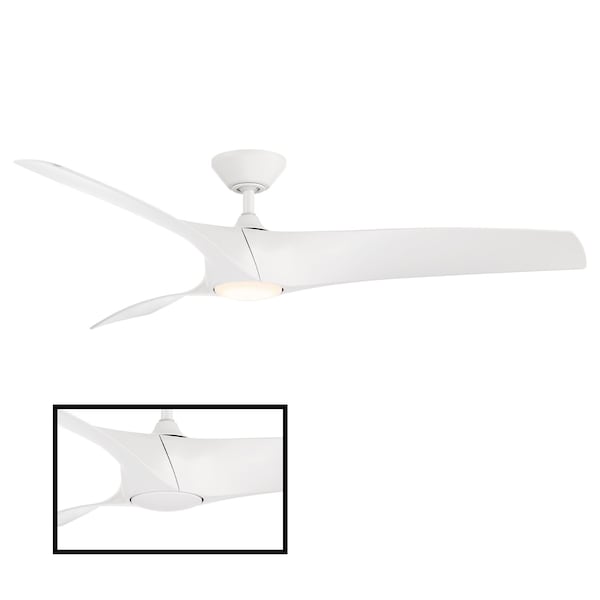 Modern Forms 3 Blades, 120 V, 62 in W - FR-W2006-62L