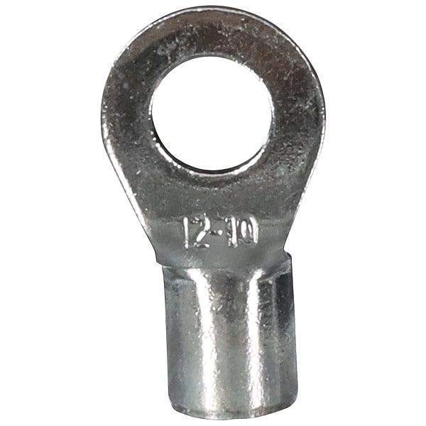 Terminal de anillo no aislado de 12-10 AWG para perno #10, paquete de 50 - M10-10RX de 3M Scotchlok