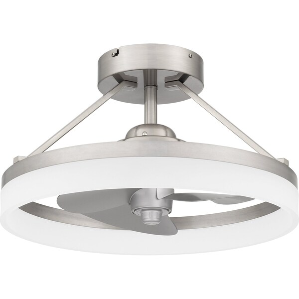 Quoizel Cohen Fan Light Led Light Brushed Nickel - PCOH3120BN
