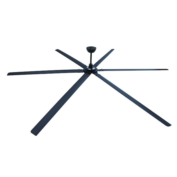 Iliving 102 in. H Volume Low Speed Outdoor BLDC Ceiling Fan with Brushless DC Motor, Reversible, IR Remote - ILG8HVLS102