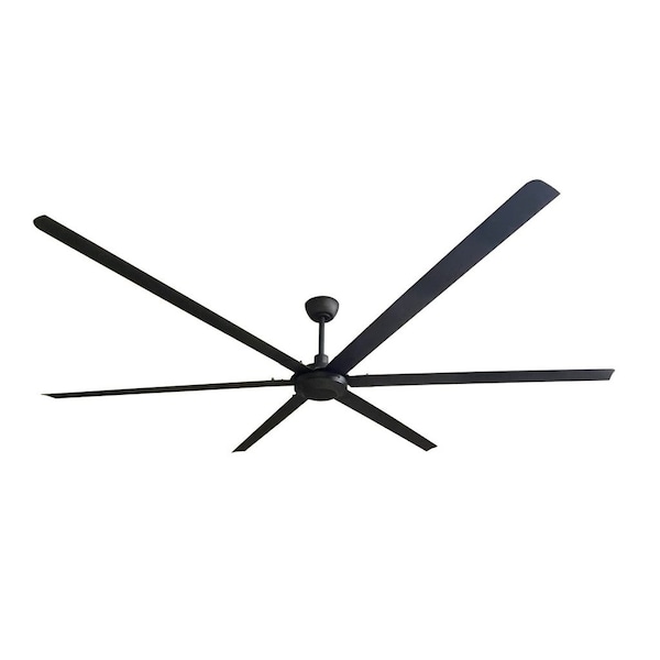 Iliving 102 in. H Volume Low Speed Outdoor BLDC Ceiling Fan with Brushless DC Motor, Reversible, IR Remote - ILG8HVLS102