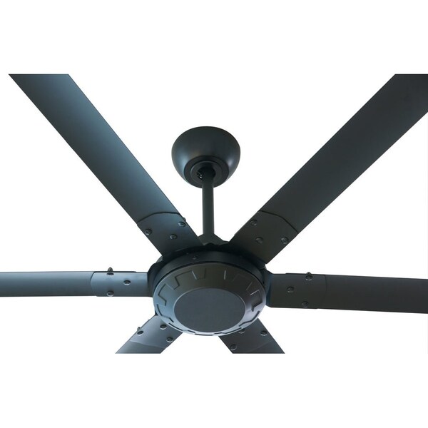 Iliving 102 in. H Volume Low Speed Outdoor BLDC Ceiling Fan with Brushless DC Motor, Reversible, IR Remote - ILG8HVLS102