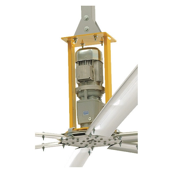 Big Ass Fans HVLS Ceiling Fan, 20 ft Blade Dia, 6 Blades, Variable Speeds, 200 to 240V AC - F-PF62-2003S34S65X3