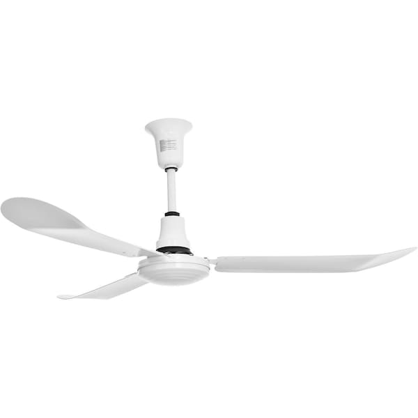 Global Industrial 60 Industrial Indoor/ Outdoor Ceiling Fan with 4 Speed Control, 120V, 8,000 CFM - 292677
