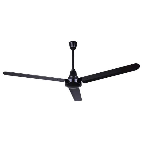 Canarm Industrial DC Fan, CP60DW10N, 60inch Fan, 5 ft Blade Dia, 3 Blades, 5 Speeds, 120V AC - CP60DW10N